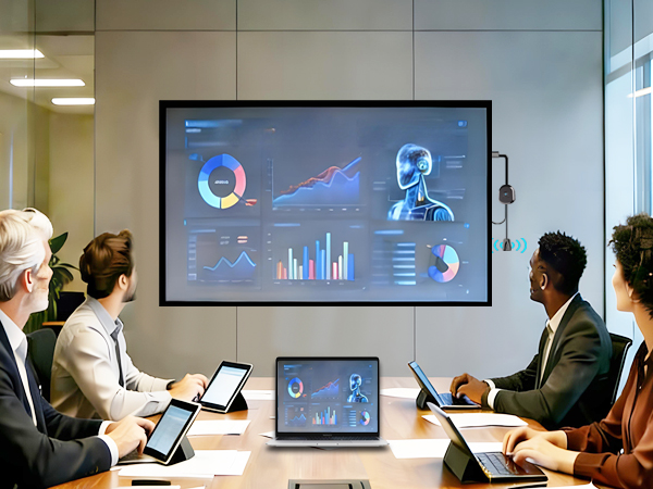 Wireless HDMI Dongle for Office Meeting Presentation, Screen Share Laptop to Large TV Projector