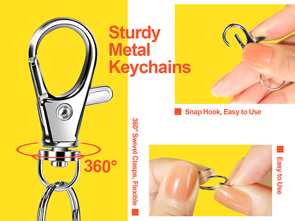 Well Crafted Metal Keychains