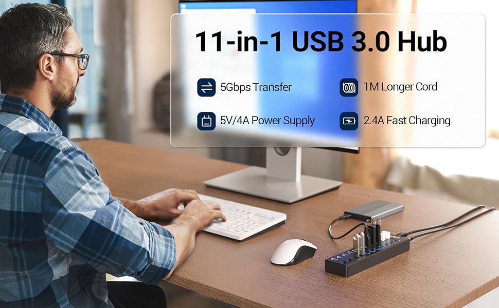 powered usb hub