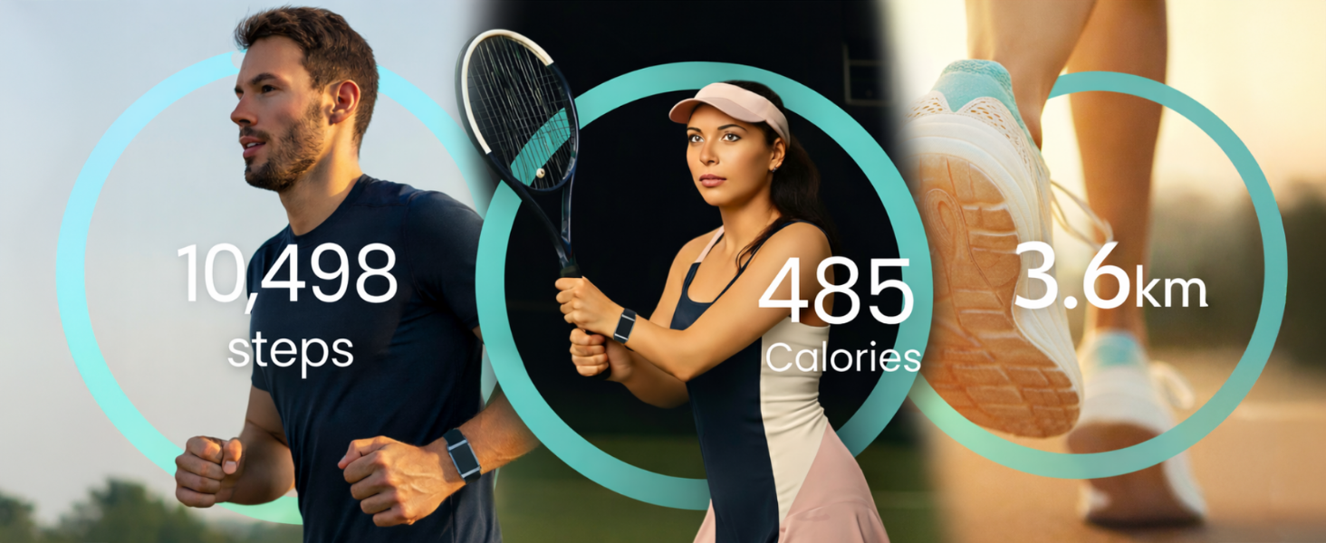 step counter distance tracking watch for running