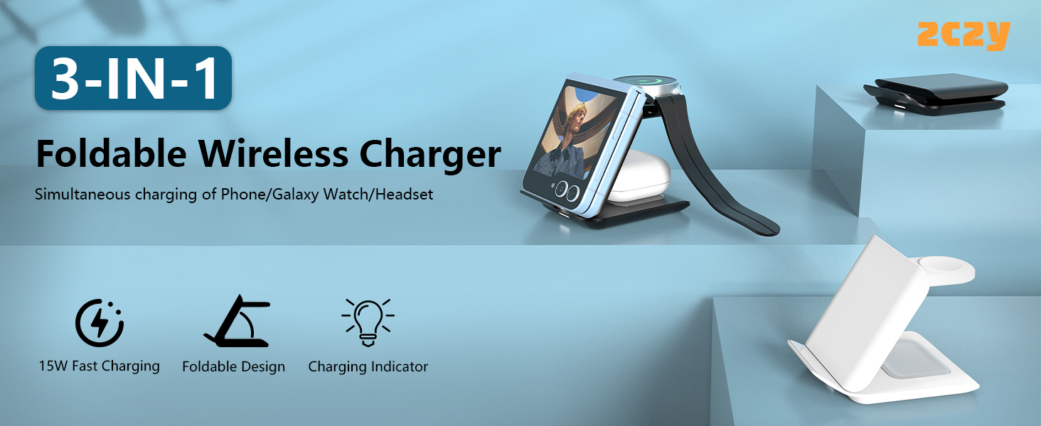 Wireless Charger for Samsung Z Flip