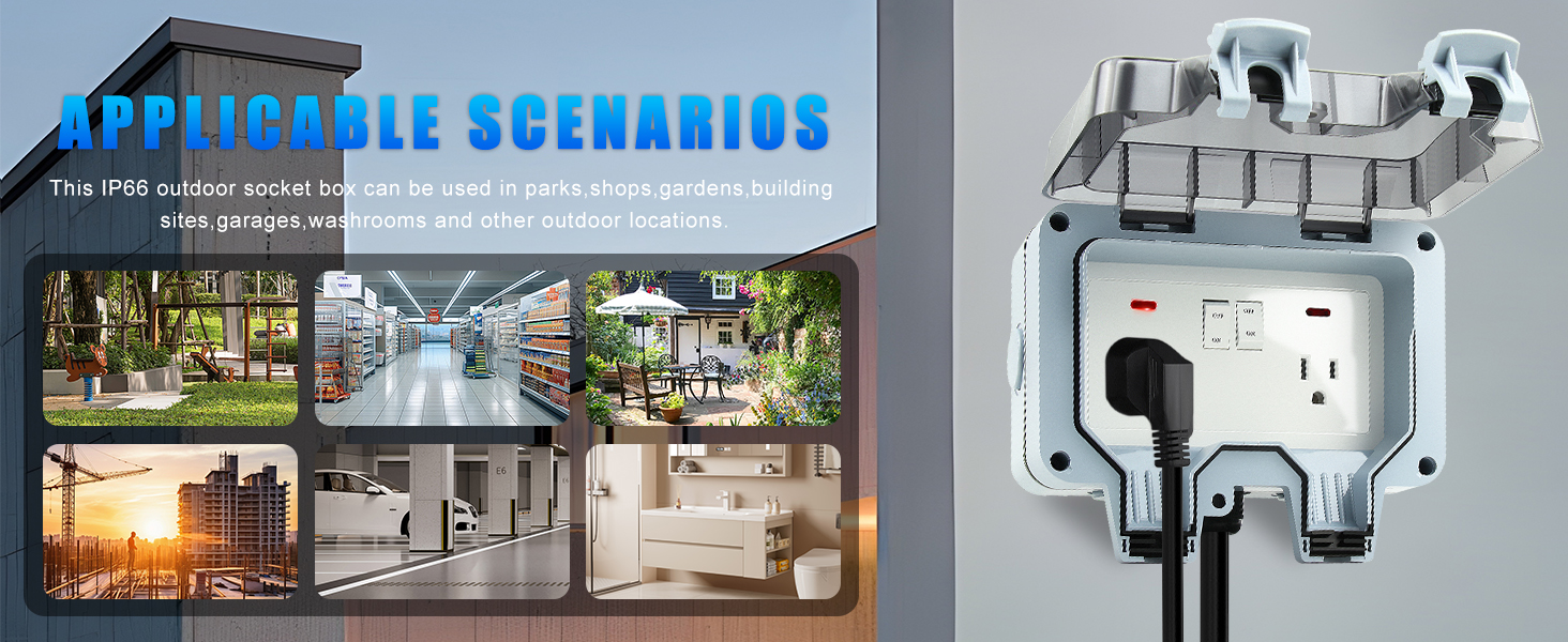 outdoor light socket