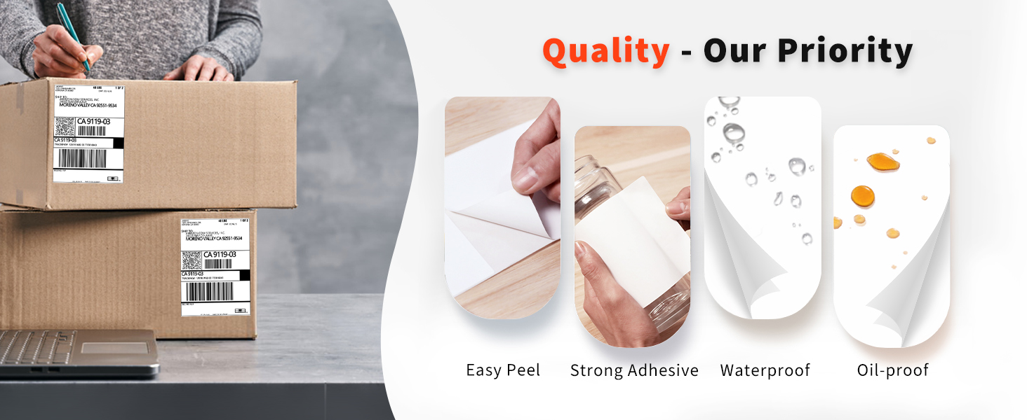 shipping labels