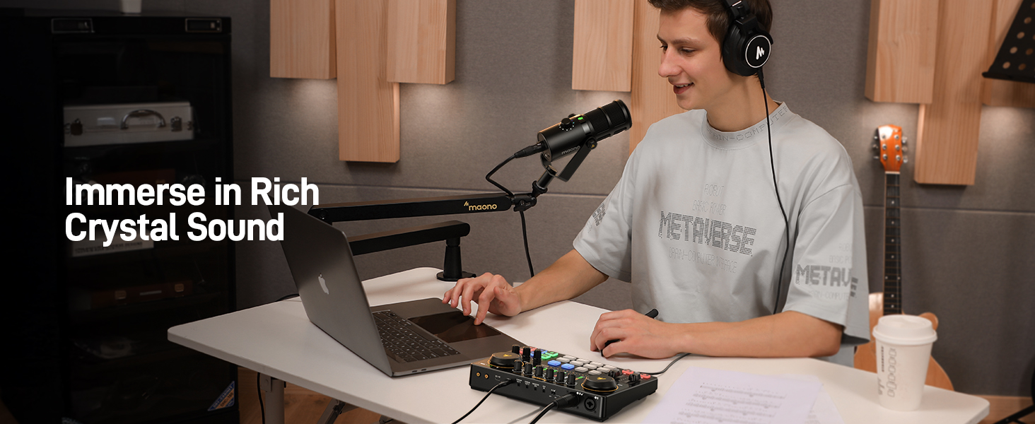 MAONO podccast equipment bundle