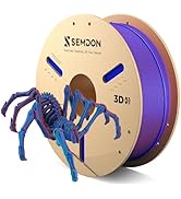 2026 NEW PLA Filament 1.75mm - Semdon 3D Printer Filament Matte Tricolor Filament 1KG,Red Blue Green