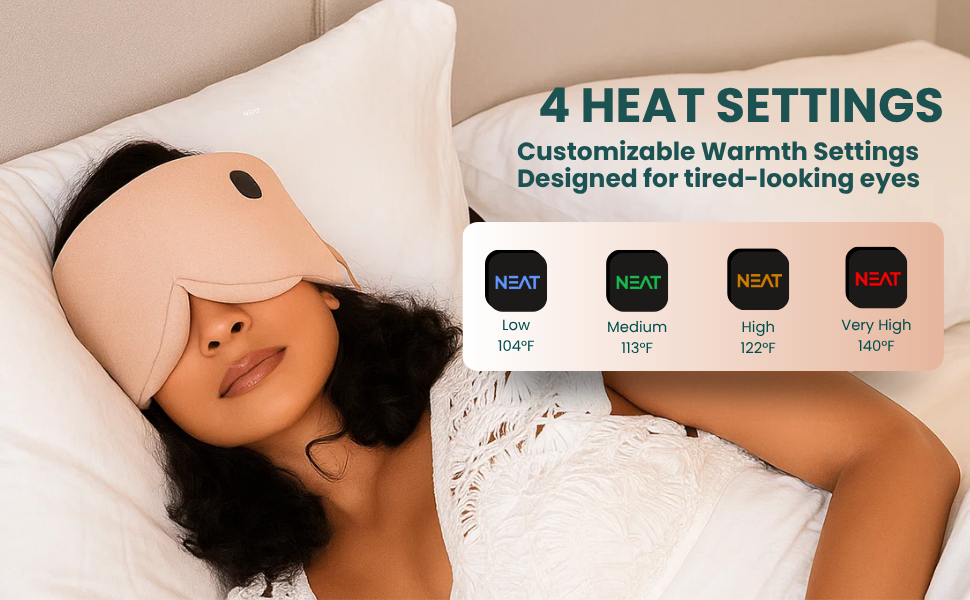 cordless heated eye mask