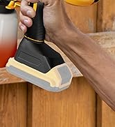 Cordless Paint Sprayer Compatible with Dewalt 20V Max Battery, Spray Paint Guns with 5 Copper Noz...