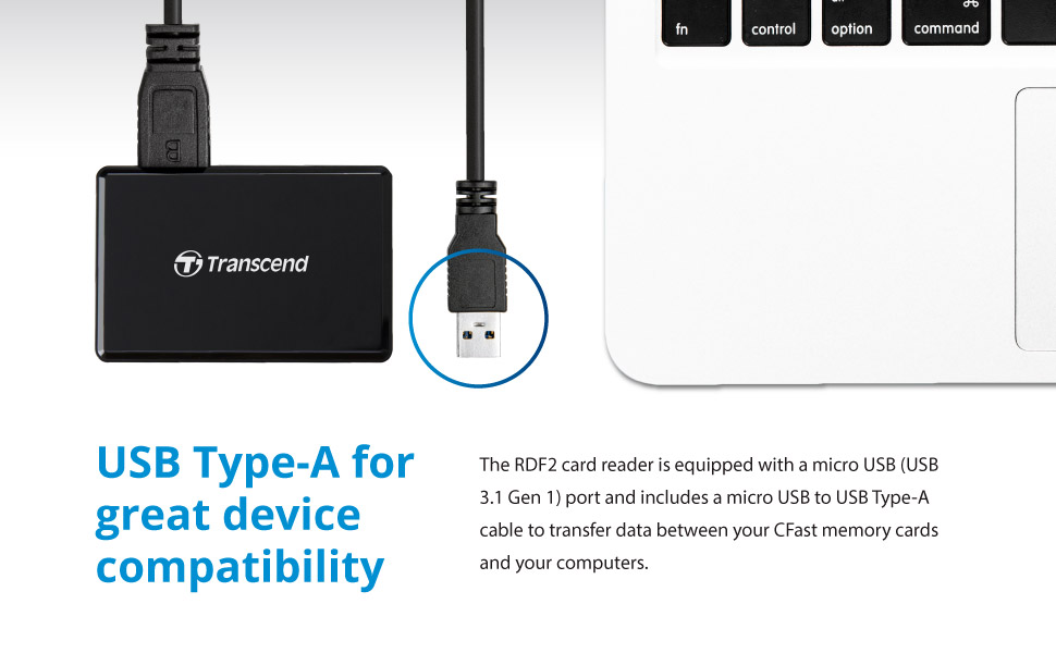 CFast Card Reader, USB 3.1 Gen 1