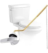 iFealClear Universal Toilet Handle Replacement Kit, Side/Angle Mount Toilet Flush Handle Compatib...