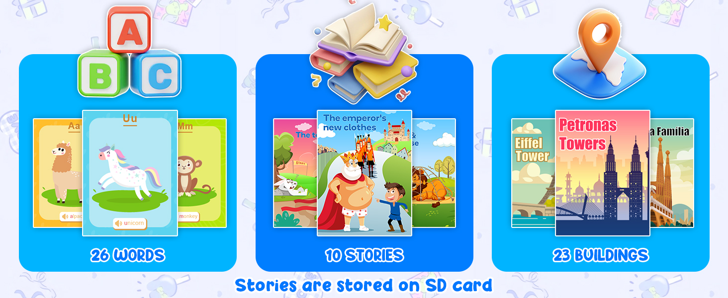 26 WORDS / 10 STORIES / 23 BUILDINGS