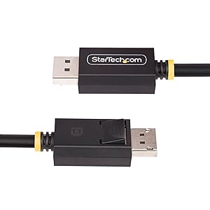 3ft DisplayPort 2.1 Cable, VESA Certified DP80 DisplayPort Cable w/UHBR20/HDR/DSC 1.2a/HDCP 2.2