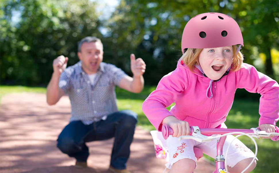 Kids Bike Helmet Set