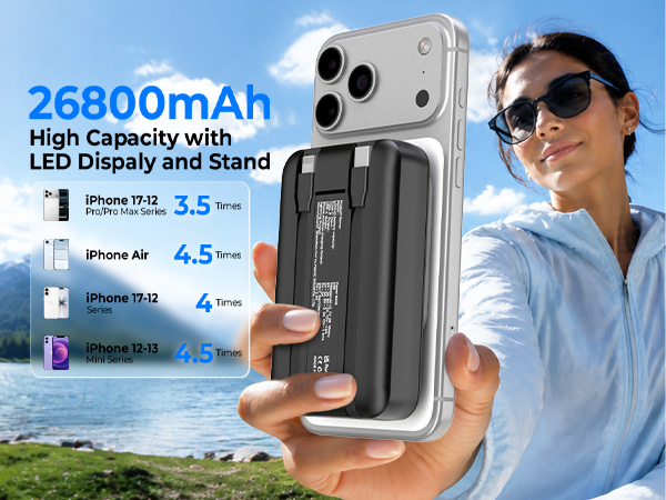 magnetic wireless power bank