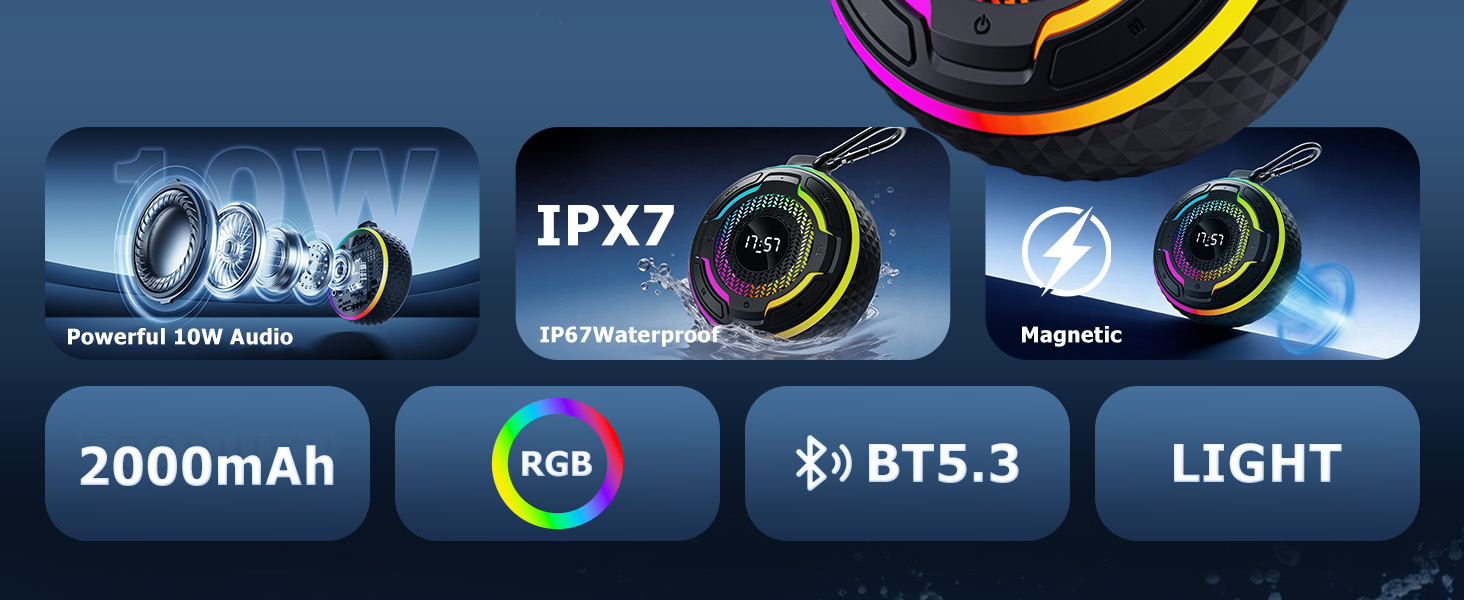 Shower speaker Bluetooth speaker