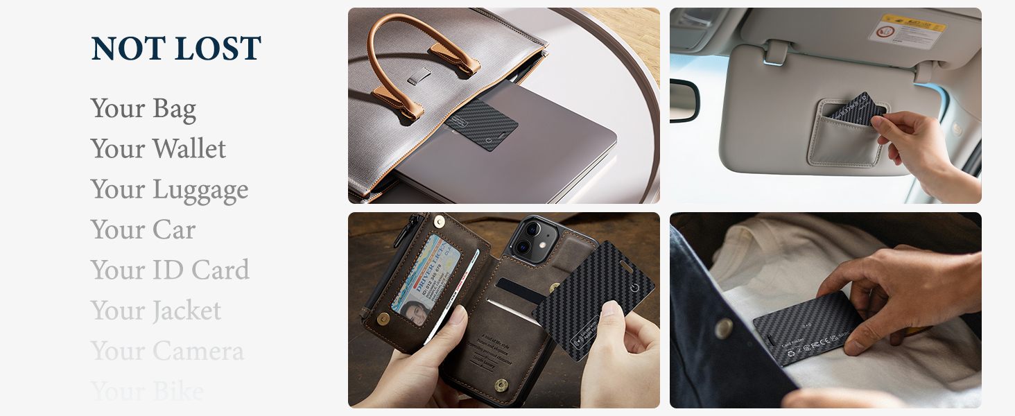 tracking card for wallet,air tag for wallet