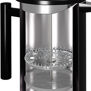 French press coffee maker, French Press stainless steel, 32 OZ French Press
