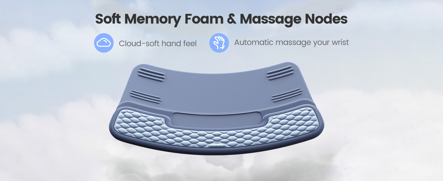 keyboard riser with wrist rest