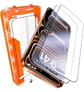 UniqueMe for iPhone 17 Pro Max Matte Screen Protector - 6.9 inch 2 PACK Tempered Glass Matte Scre...