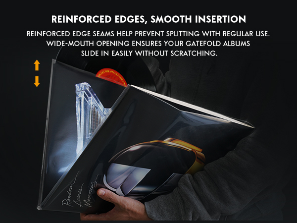 TAKMORK Gatefold Record Albums