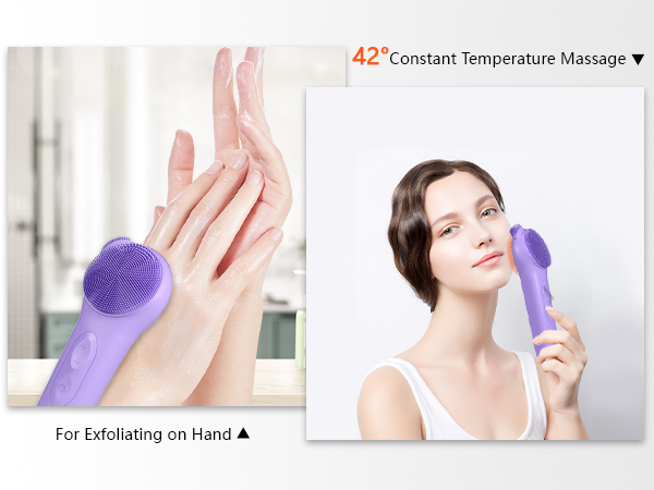 electric face cleansing brush