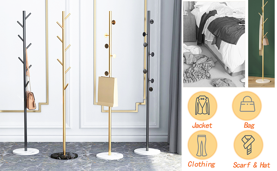 brass coat rack coat stands for entryway coat rack modern