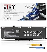 ZTHY ZG06XL Laptop Battery Replacement for HP Elitebook 1050 G1 ZBook Studio G5 X360 G5 Series ZG...