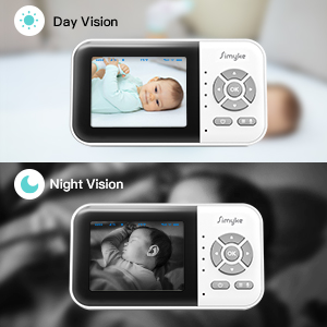 Night vision baby camera