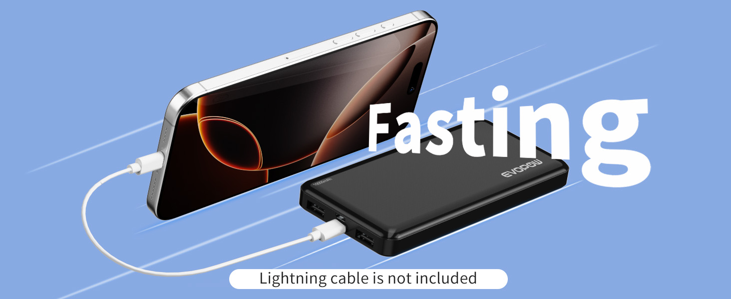 Faster charging portable charger