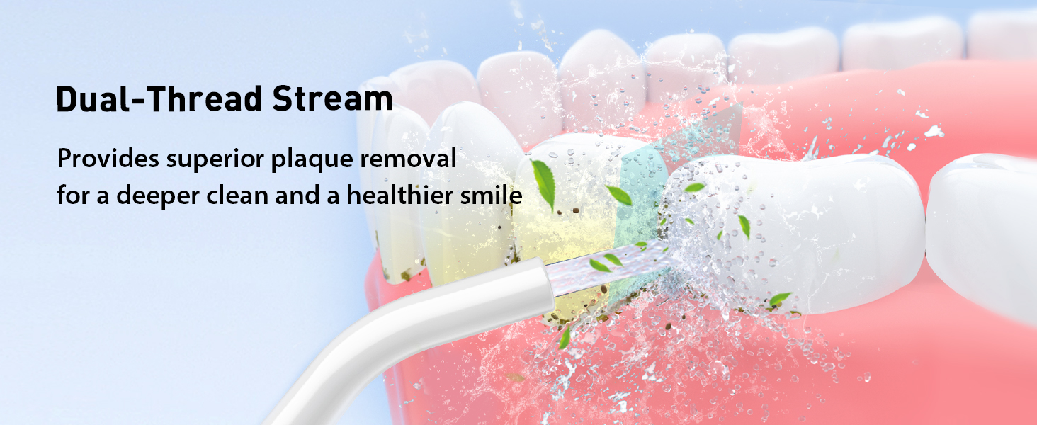 water dental flosser pick teeth cordlss portable Hilo dental con agua, recoge los dientes