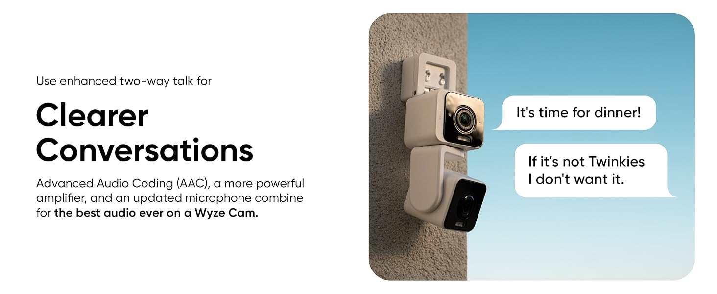 Wyze Duo Cam Pan Two Way Audio