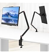 Purboah Tablet Stand Holder for ipad,Portable Monitor Stand Holder 15.6'',16'',Tablet Desk Mount ...