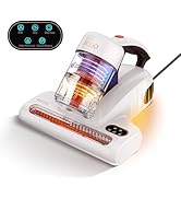 JIGOO Mattress Vacuum Cleaner : UV Bed Vacuum Cleaner 500W 13Kpa Strong Suction, High Heating Tec...