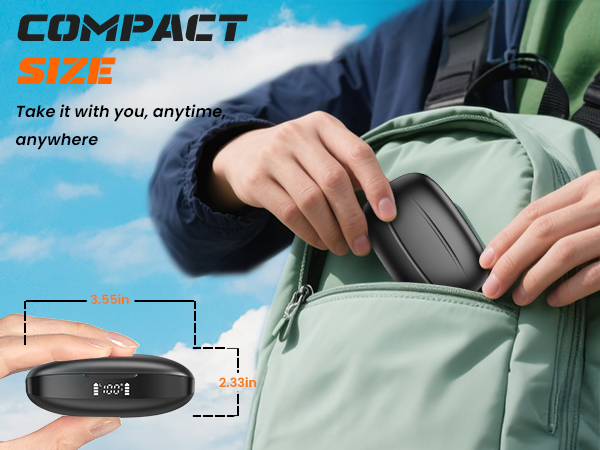 S12 wireless earbuds with earhook for sports super portable