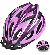 Zacro Adult Bike Helmet Lightweight - Bike Helmet for Men Women Comfort with Pads&amp;Visor, Certifie...