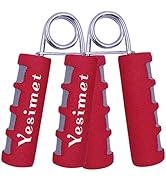 2 Pack Hand Grip Strengthener Set, Forearm Exerciser, Finger Gripper, Grip Strength Trainer, Hand...