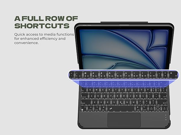 Dexnor Keyboard Case for iPad Air 5th/4th Gen