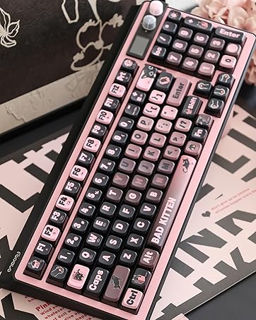 FOPATO H98 Gaming Mechanical Keyboard Hot Swappable Gasket Structure Bluetooth RGB PBT Keycaps