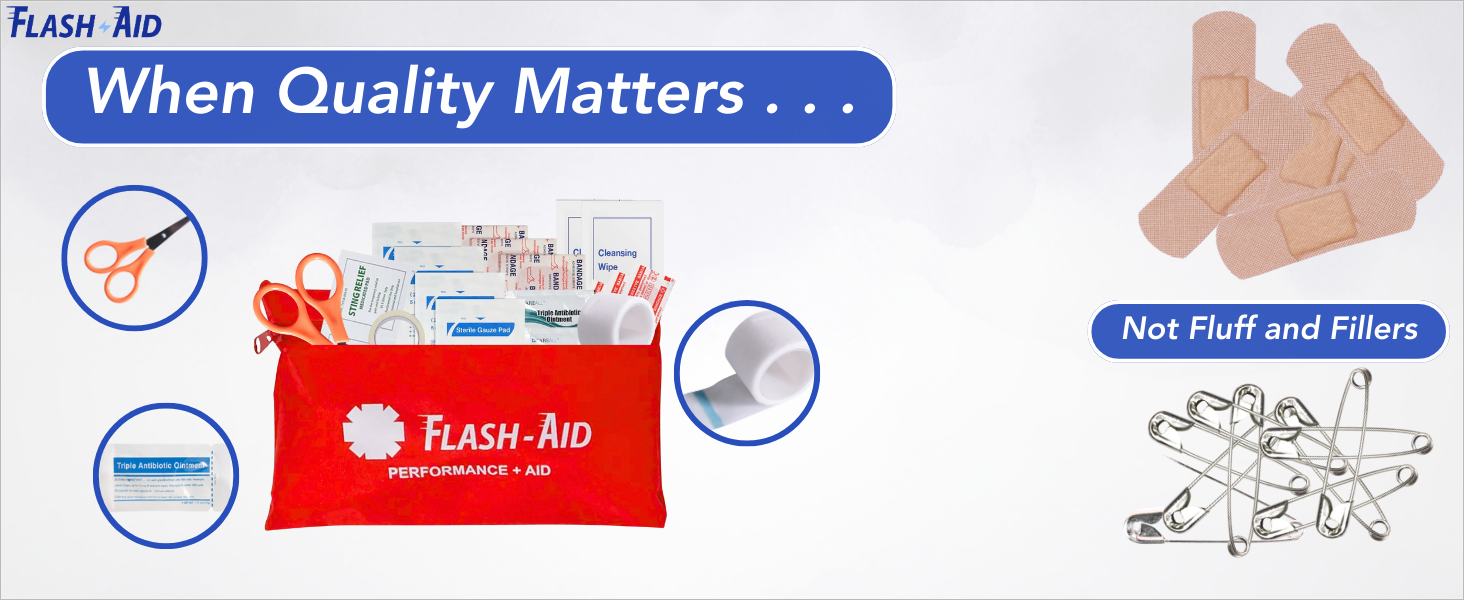 Flash-Aid first aid kits for when quality matters