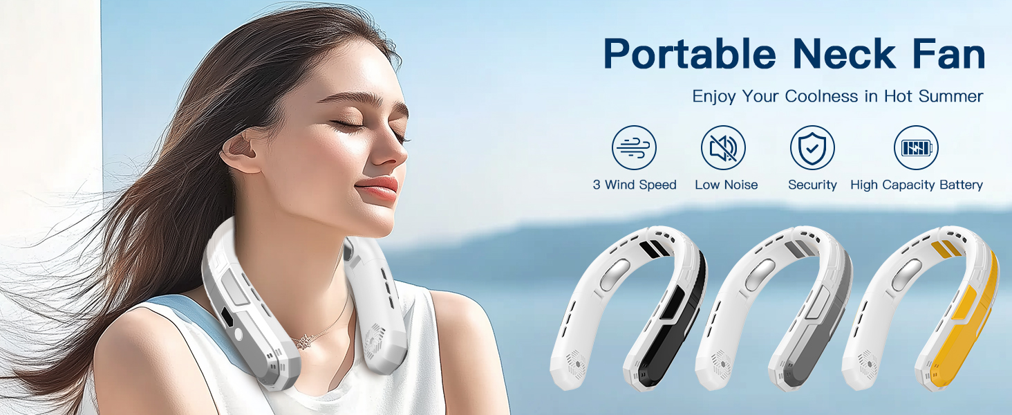 Portable Neck Fan