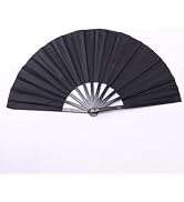 ffscafscn Plastic 13inch Large Rave Fan Popping Fan Clacking Fans for Line Dancing,Hand Fans for ...