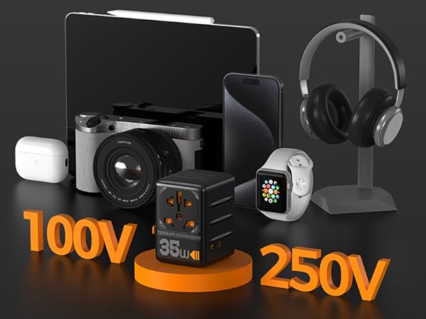 Universal Adapter with USB C