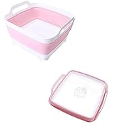 MontNorth Dishpan for Washing Dishes,9L Collapsible Dish Tub Portable Sink,Wash Dish Basin,Foldab...