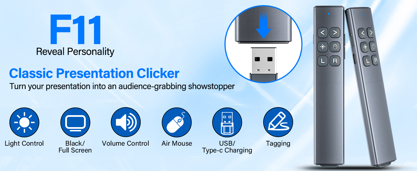 Presentation Clicker wireless presenter remote
