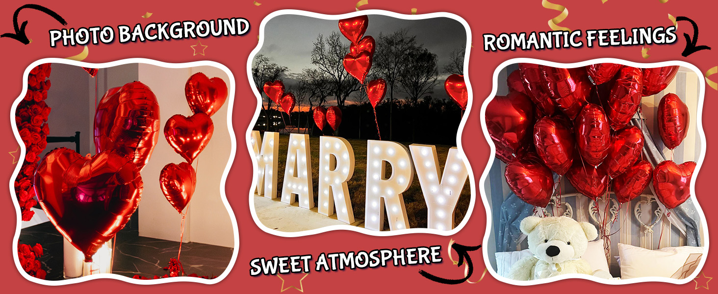 heart balloons