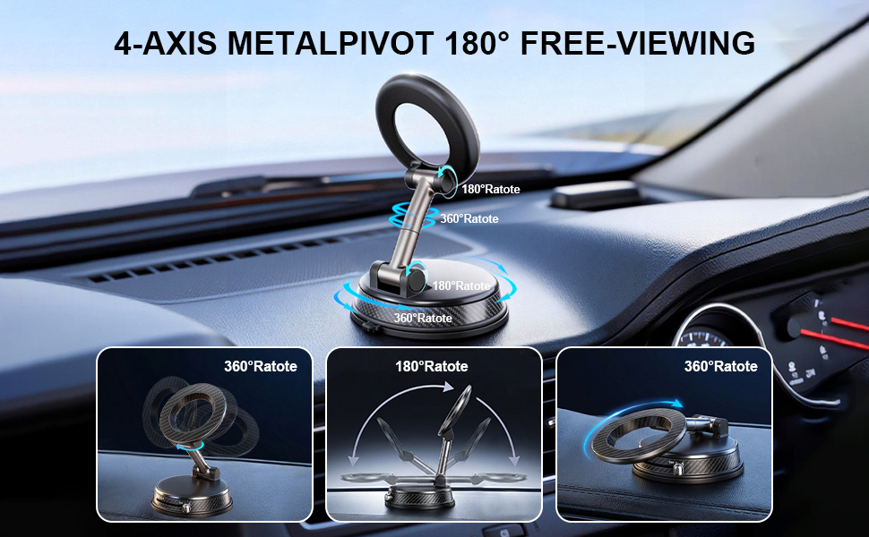 360° Rotatable Magnetic Phone Holder