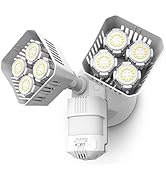 SANSI 7000LM Motion Sensor Outdoor Lights,Brightness LED Flood Lights Outdoor 54W 5000K 700W Equi...