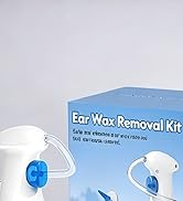 Ear Wax Removal Kit, Easy to Operate Manual Ear Irrigation Flushing System for Adults &amp; Kids, Saf...