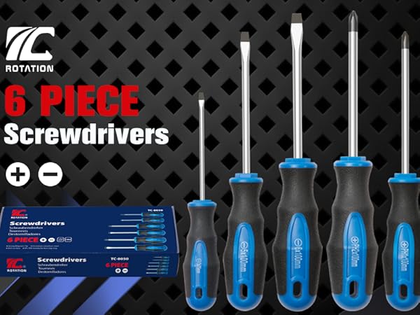6pc screwdriver set