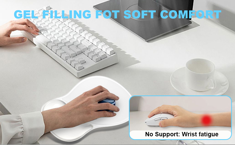 ergonomic mouse pad