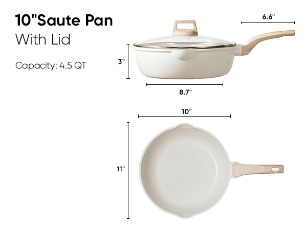 non stick frying pans nonstick deep frying pan skillet frying pan with lid deep saute pan with lid